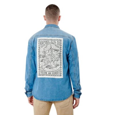 Chemise à manches longues homme Daven KAPORAL