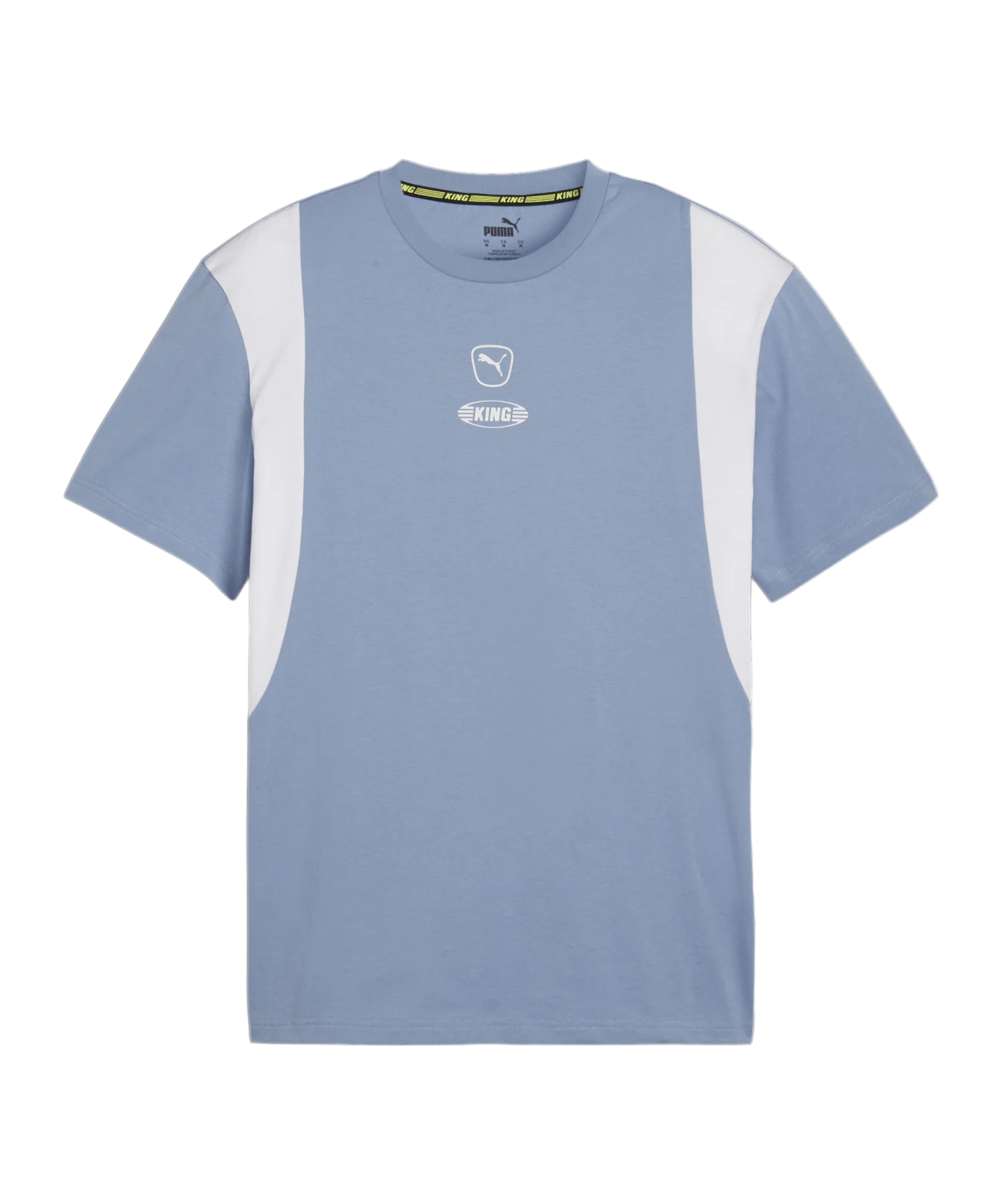 PUMA KING Top T-Shirt Blau Weiss F05