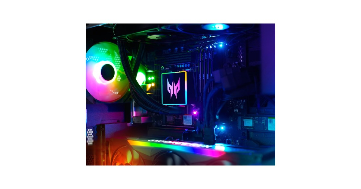 AcerPredator Orion 7000 PO7-655 I7K1436GLS gaming pc  (Zwart | i7-14700F | RTX 4080 Super | 32 GB | 1 TB)