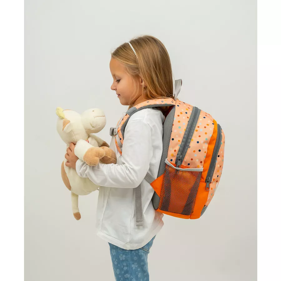 Belmil Kindergartenrucksack Kiddy Plus Kindergartenrucksack für 3-6 Jährige Kinder mit Brustgurt Cute Foxy