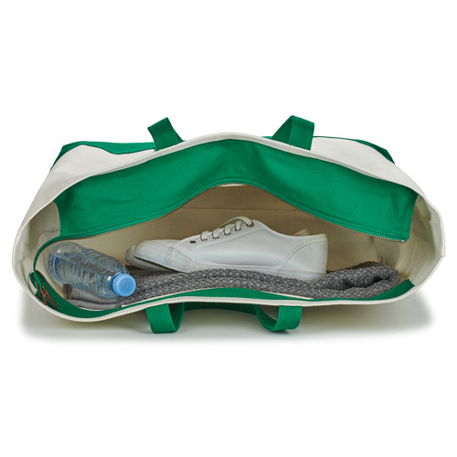 Polo Ralph Lauren - LRG ICON TTE-TOTE-LARGE Crema / Verde