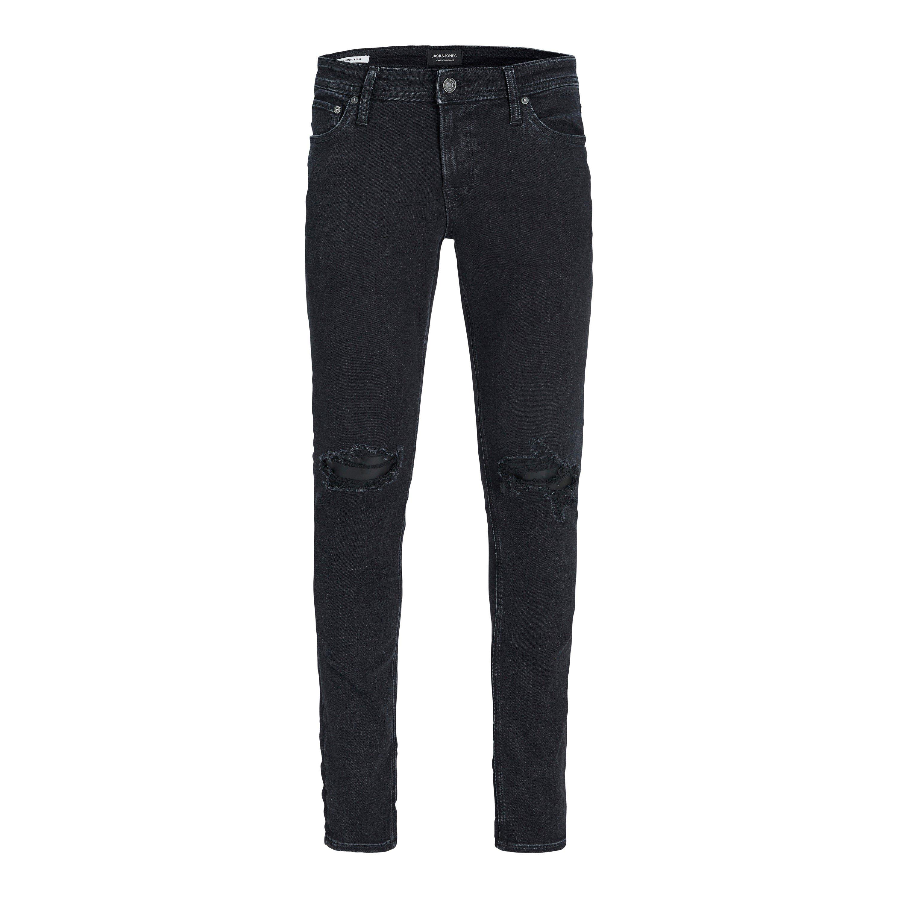 Jack and Jones Liam Slim Fit Ripped Jeans