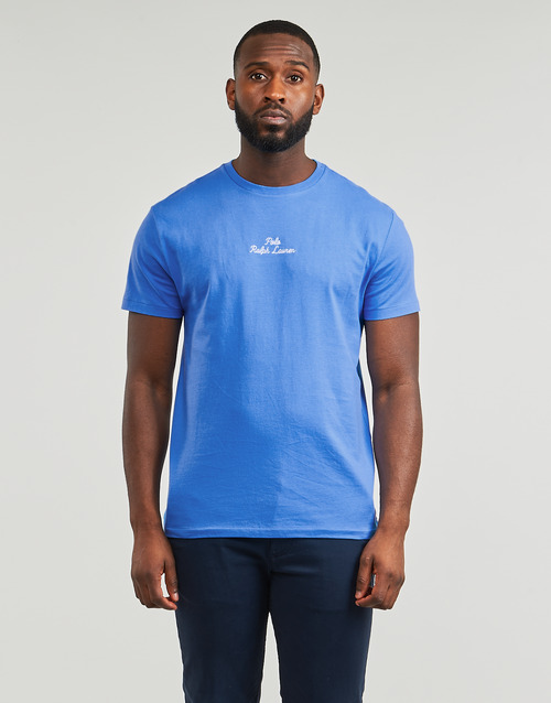 Polo Ralph Lauren - T-SHIRT AJUSTE EN COTON POLO RALPH LAUREN CENTER Azul / Pop / Azul / Azul