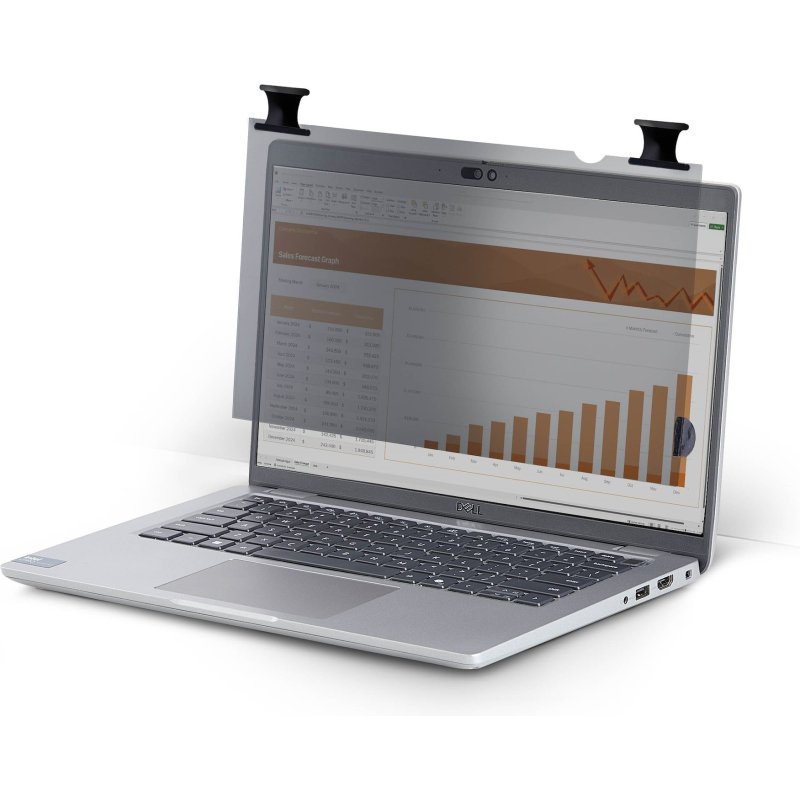 StarTech.com Filtre de Confidentialité Lumineux 16:10 de 15,6 pouces avec Fonction Tactile, Rabattable, Transmission Lumineuse de 75 %, Filtre de Confidentialité Antireflet, Angle de Vision de +/- 30 Degrés