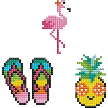 Pracht Diamond Dotzies Sticker Set Urlaub