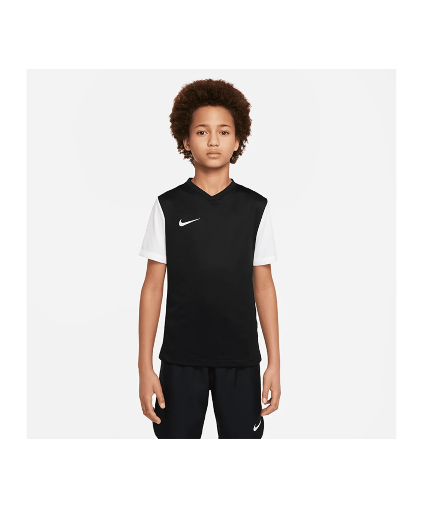 Nike Tiempo Premier II Trikot Kids Schwarz F010