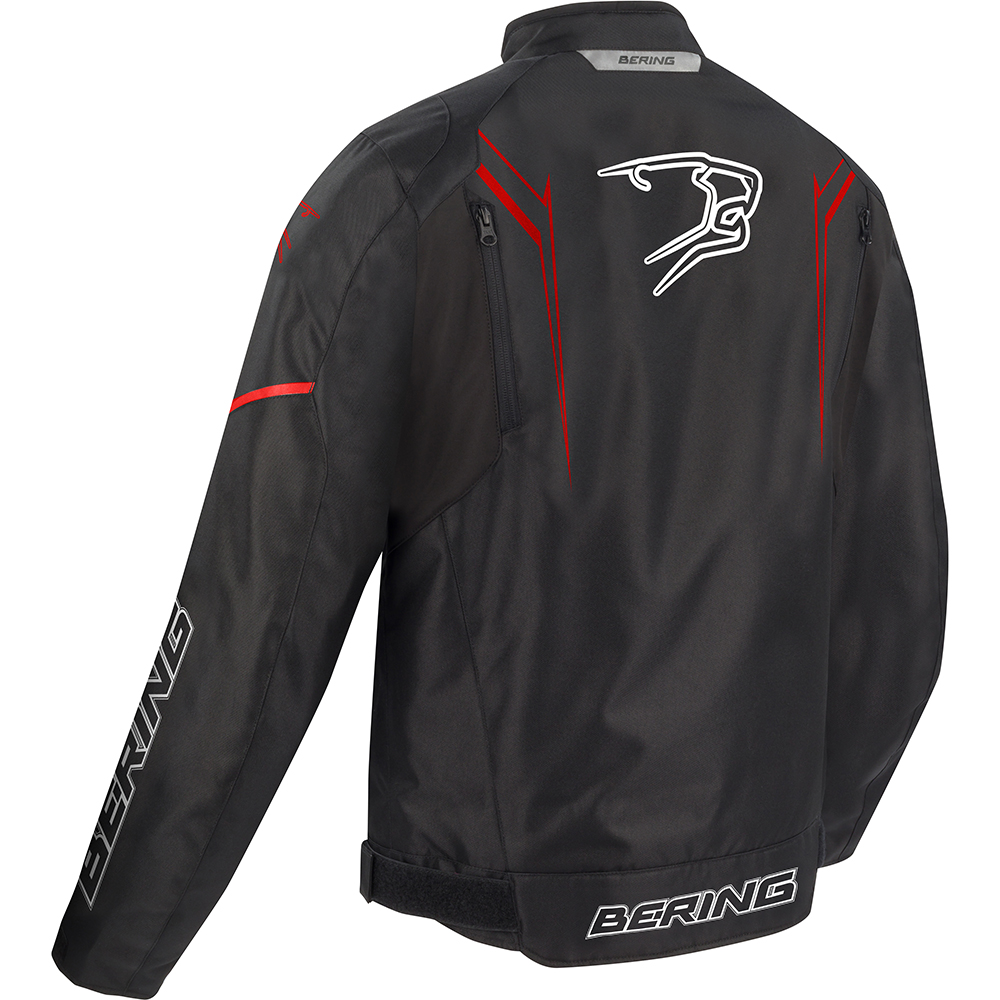 Bering - Blouson Sweek Noir / Blanc / Rouge