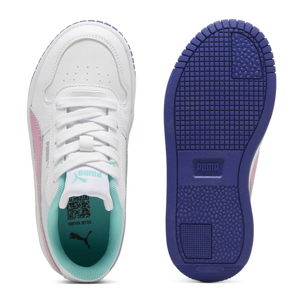 Puma Carina Street PSsneakers wit/roze/mintgroen