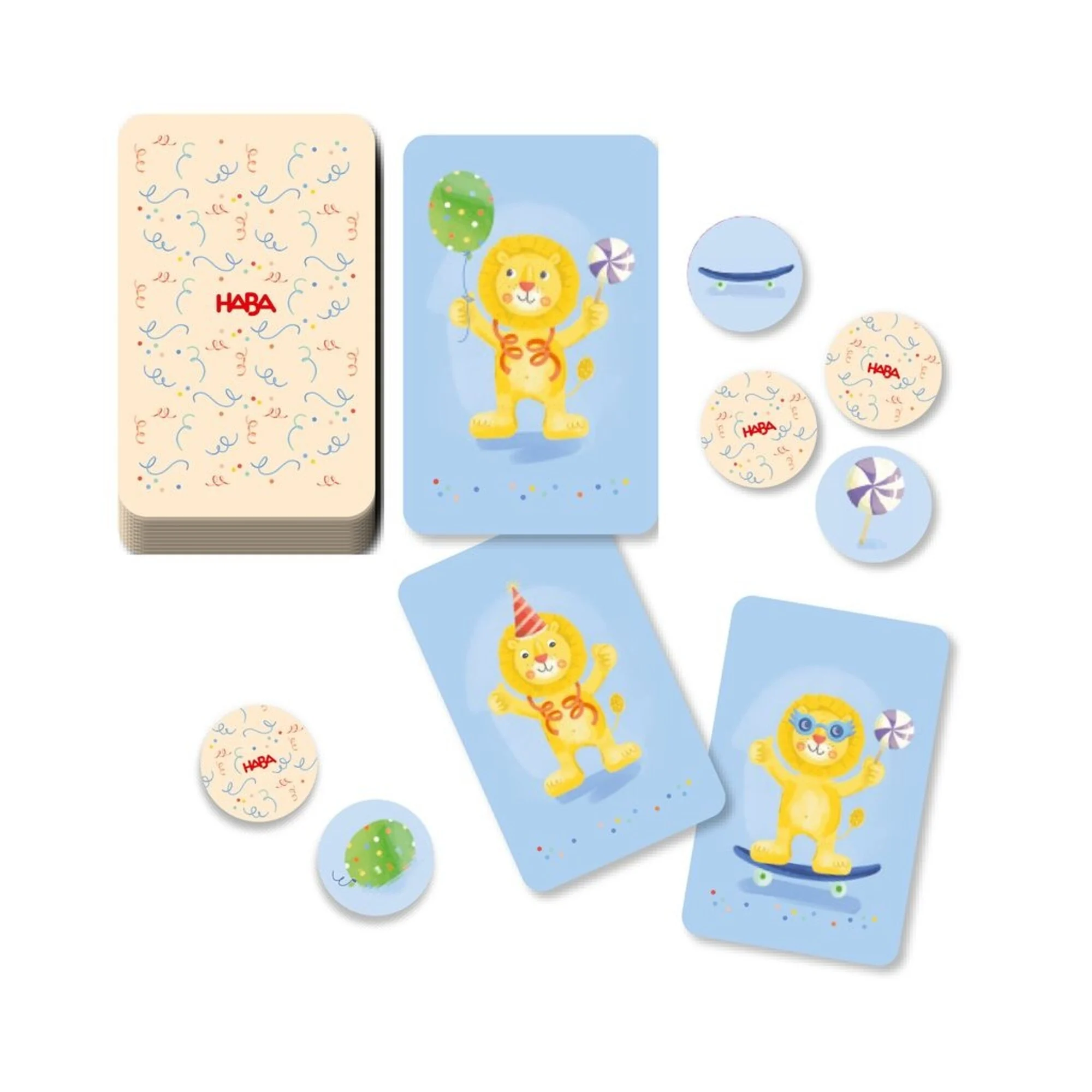 Haba Mijn eerste spellen - Mini spel -  Partyleeuw Leo