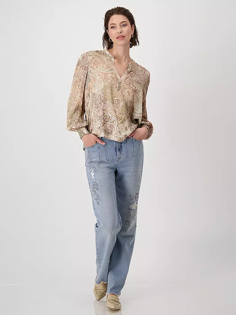 MONARI Blusenshirt beige