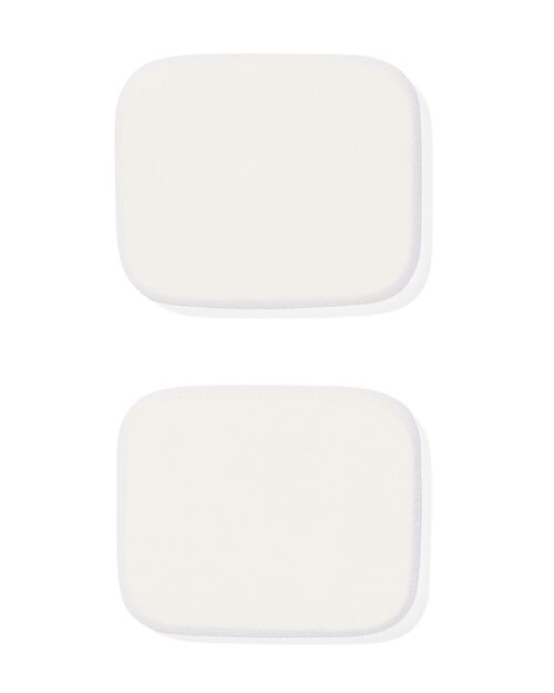 éponge de maquillage carrée - lot de 2