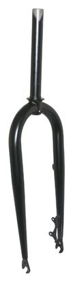FOURCHE VTT 26   FATBIKE NOIR PIVOT LISSE 1 1-8-28.6 INTERIEUR POUR FREIN A DISQUE - PIVOT 220mm