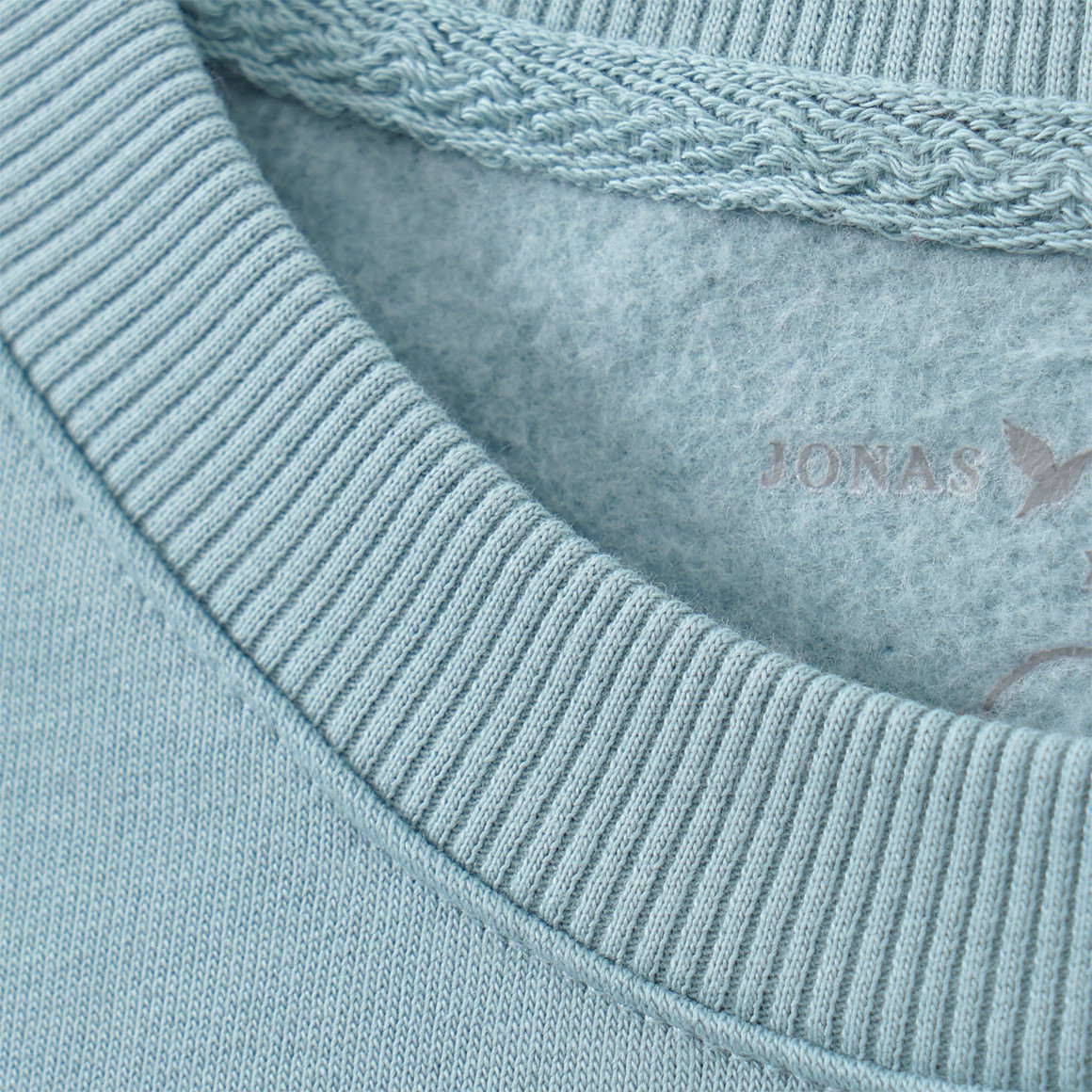 Jonas Nielsen Peanuts Sweatshirt mit Rückenprint hellblau