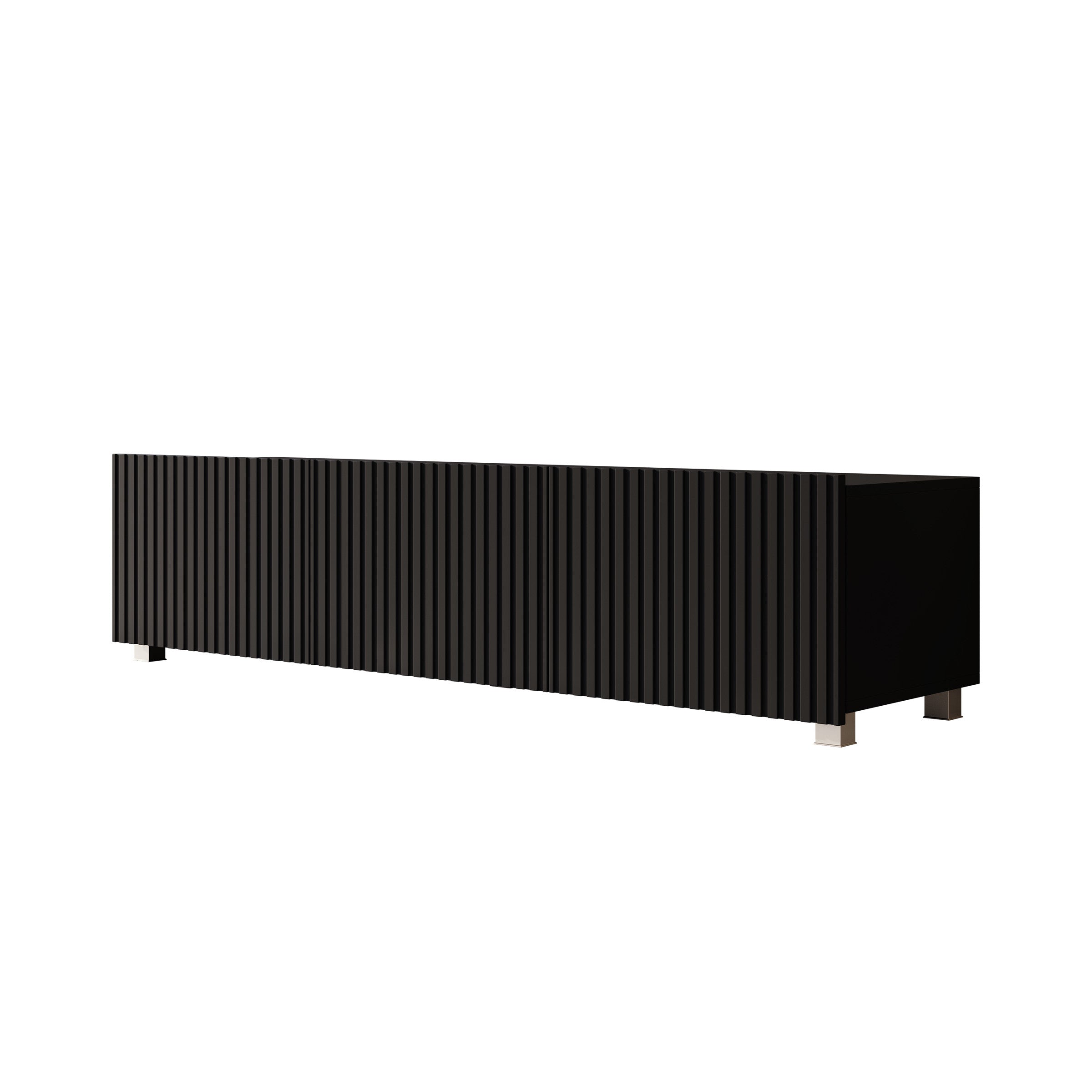 Kenderes - TV-Meubel - Zwart - 150x41x38 cm