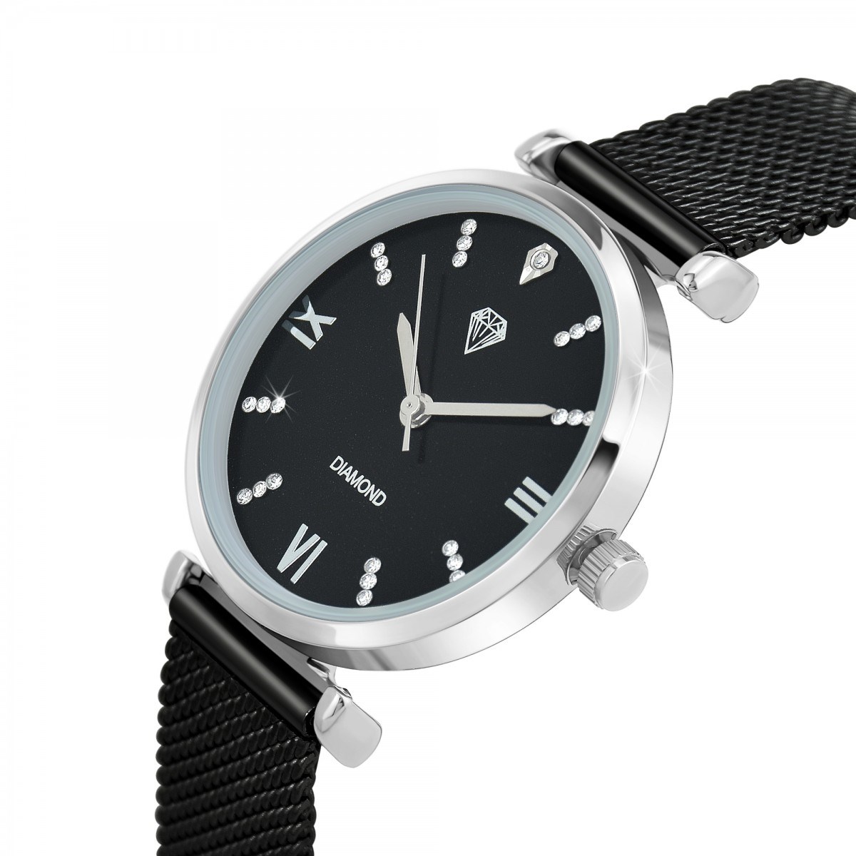 Montre Cynthia élégante SC Crystal ornée de Cristaux scintillants