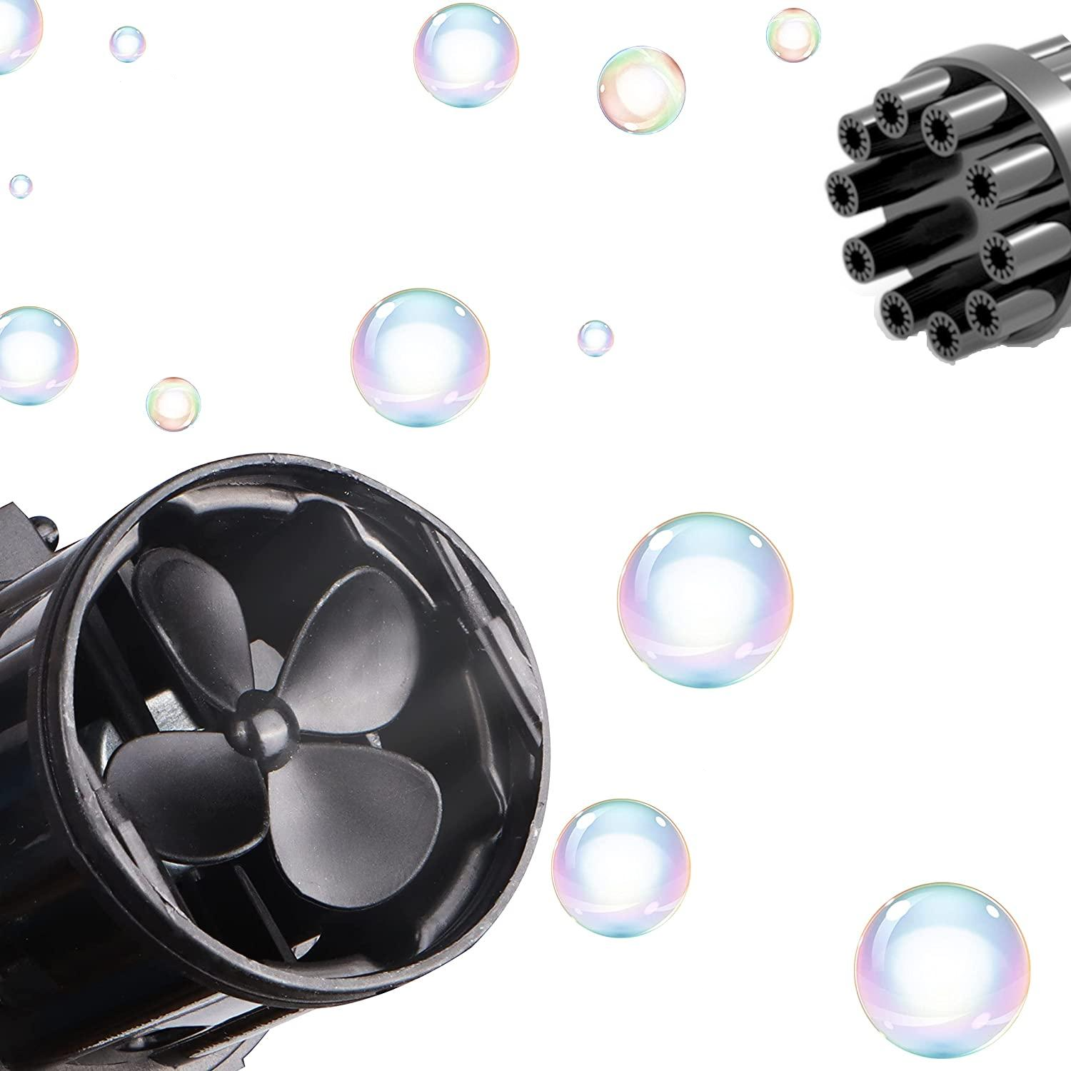 Automatischer Mini Bubble Maker Hand Seifenblasen Maschine (Batteriebetrieben) - Schwarz