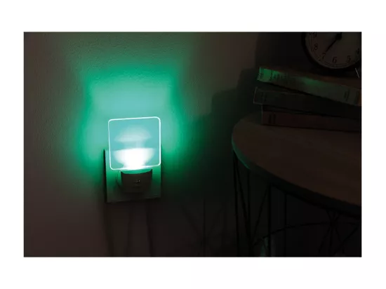 Veilleuse crépusculaire automatique - Vert - Otio