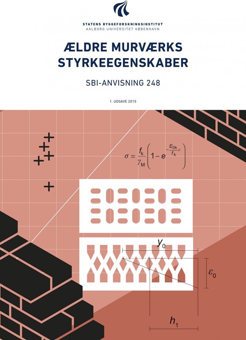 Sbi-Anvisning 248 - Ældre Murværks Styrkeegenskaber - Erik Steen Pedersen - Bog