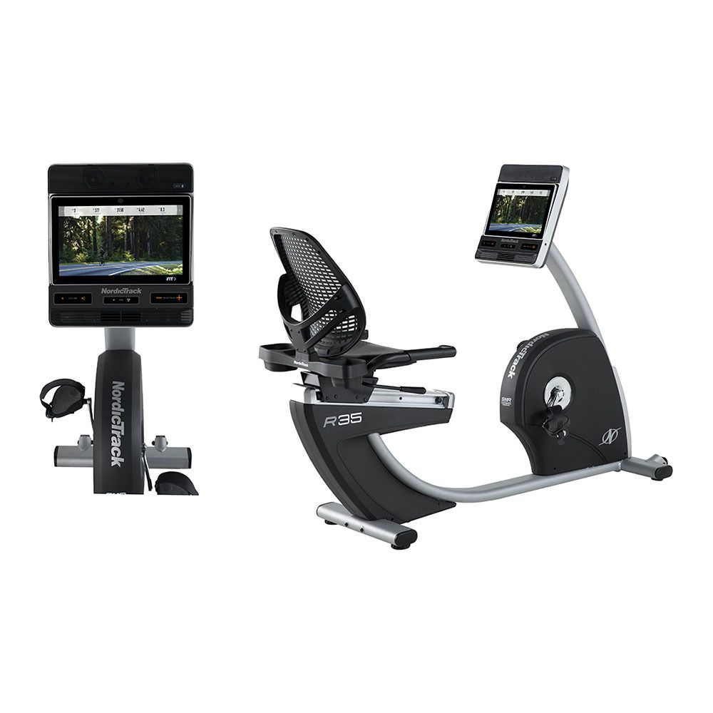 Nordictrack R35 - Vélo semi-allongé noir