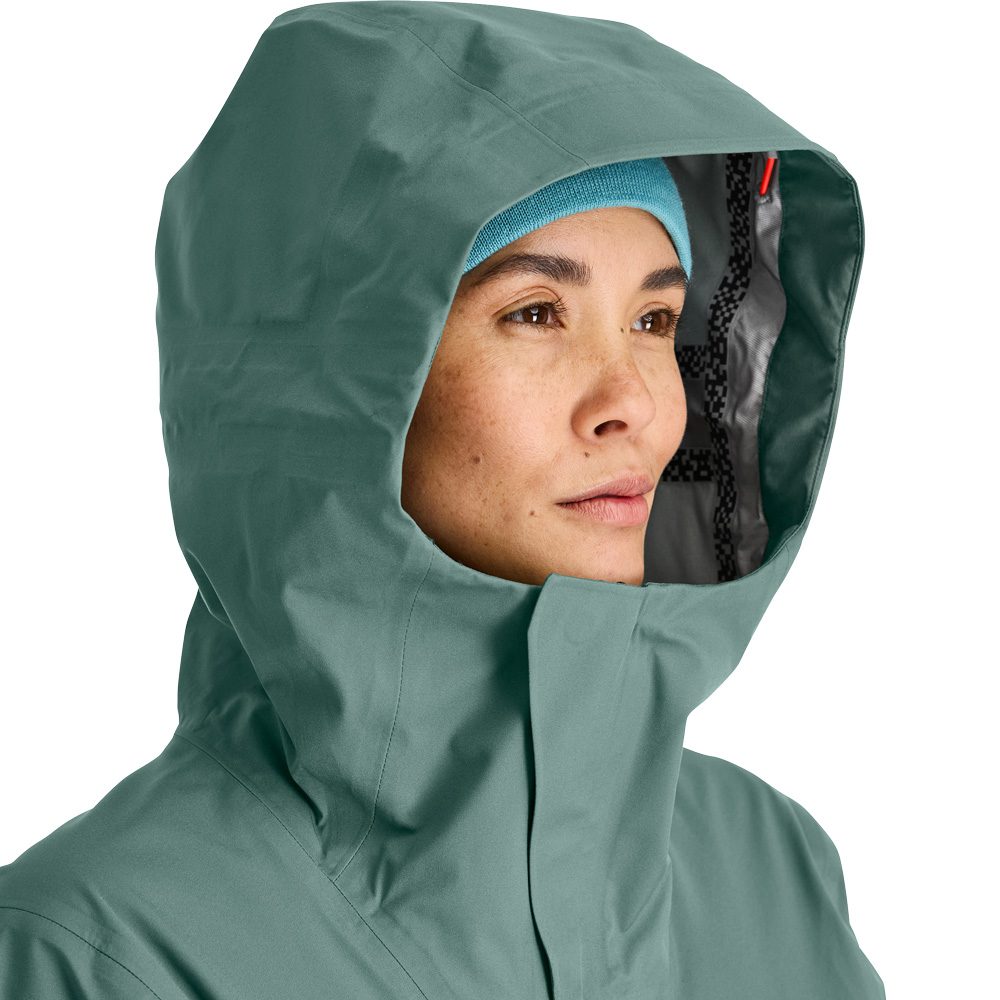 ORTOVOX 3L Ravine Shell Hardshelljacke Damen ice waterfall