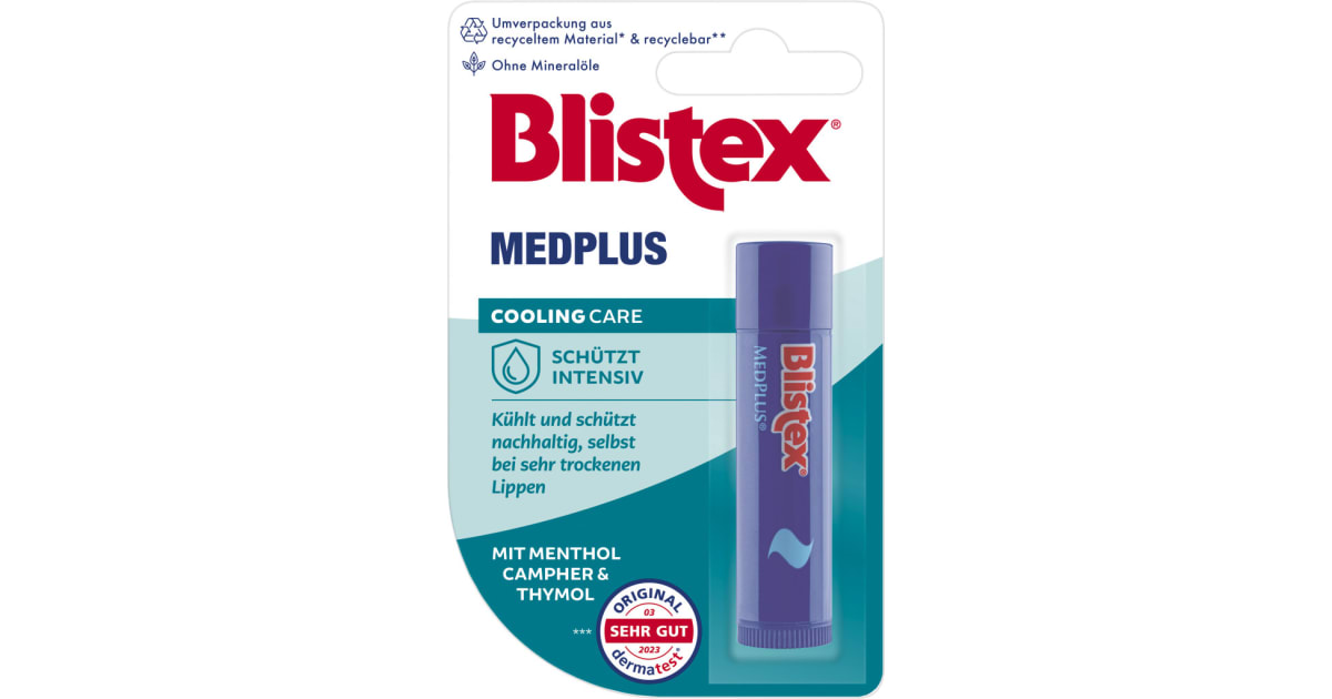 Blistex Lippenpflege Med Plus