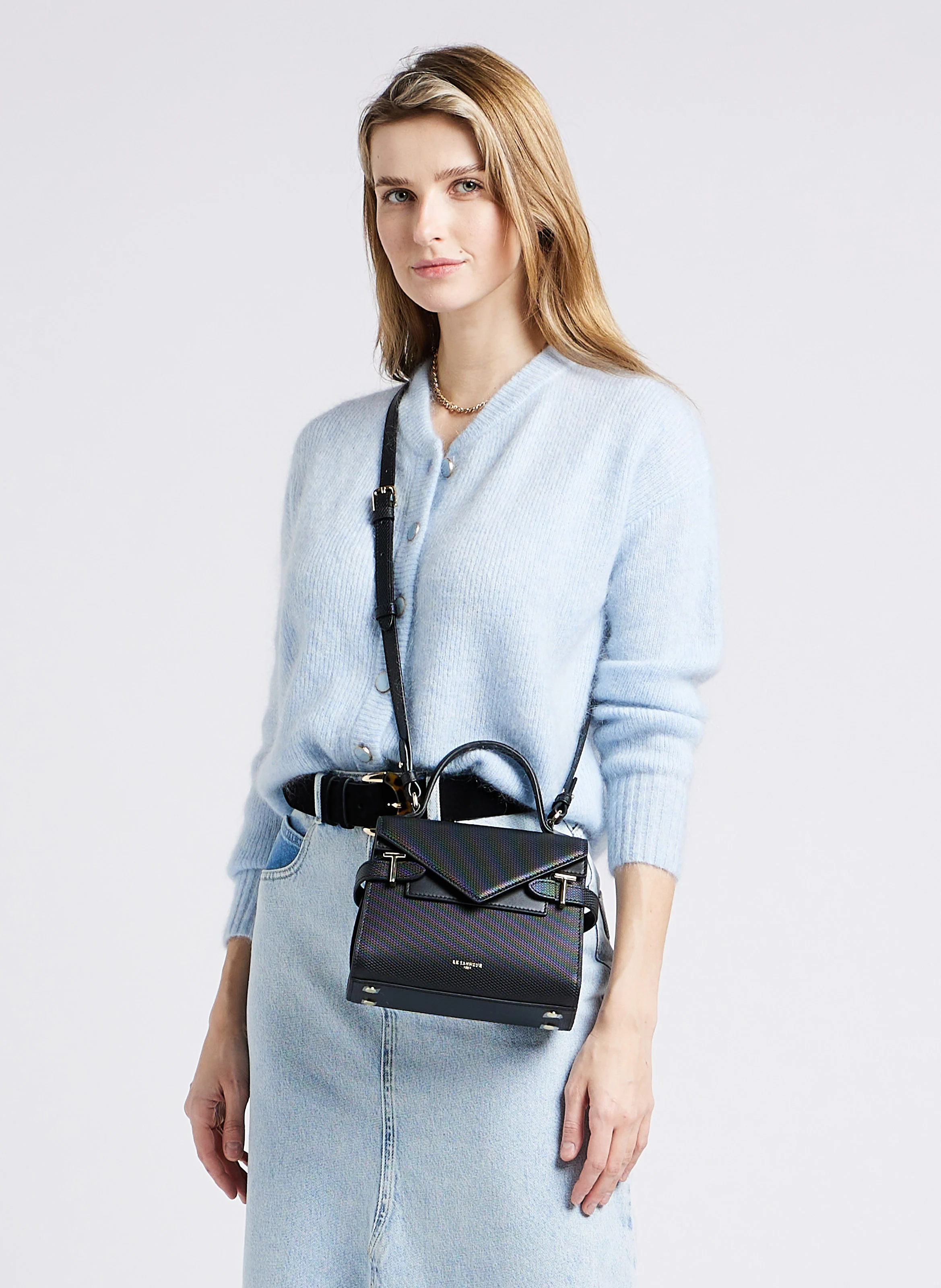 EMILIE - Sac à main en cuir | Noir