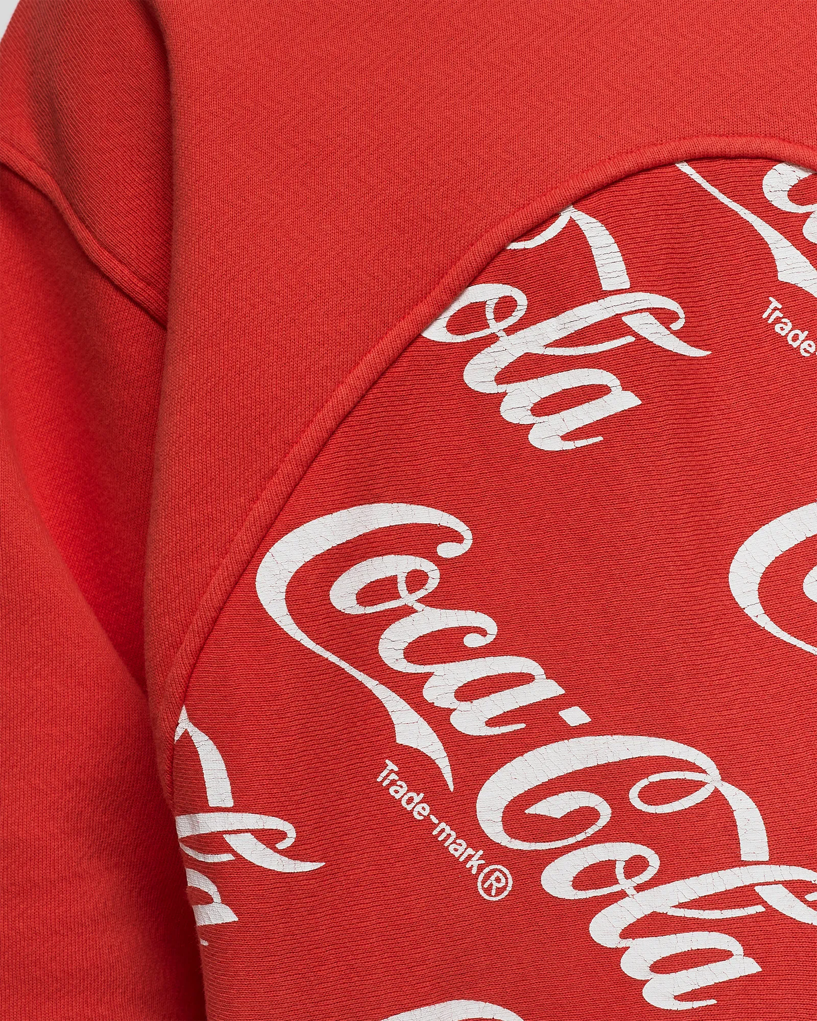 ERL COCA COLA SWIRL HOODIE KNIT