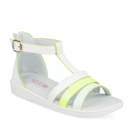 Sandales BLANC LOVELY SKULL