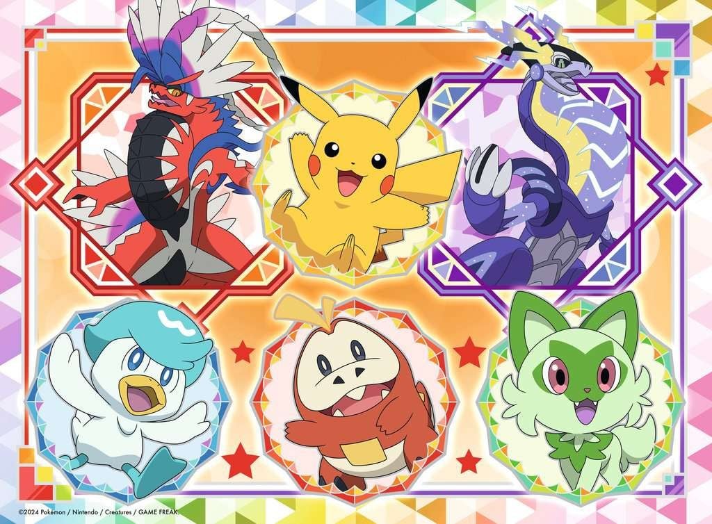 Ravensburger - Puslespil Pokémon 100 brikker