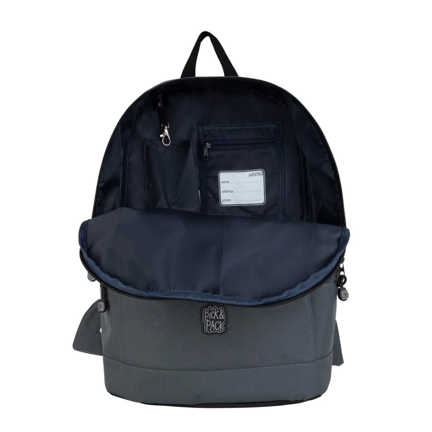 Pick & Pack Shark Shape Backpack M anthracite