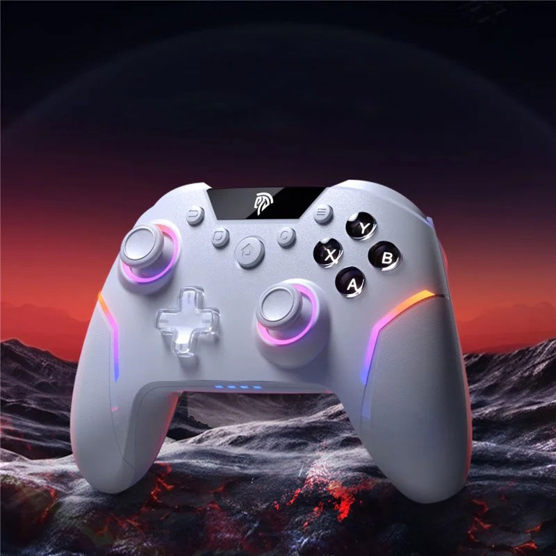 X20 Wireless Bluetooth Gaming Controller mit Elite Trigger Lock und Hall Effekt Joysticks für PC / Nintendo Switch / iOS / Android - Weiss