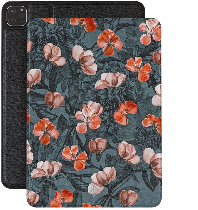 No Rain No Flowers - iPad Pro 12.9 (4e/3e Gen) Hoesje