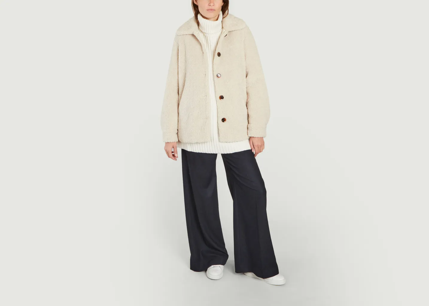 Veste effet fourrure Aylina Samsoe Samsoe