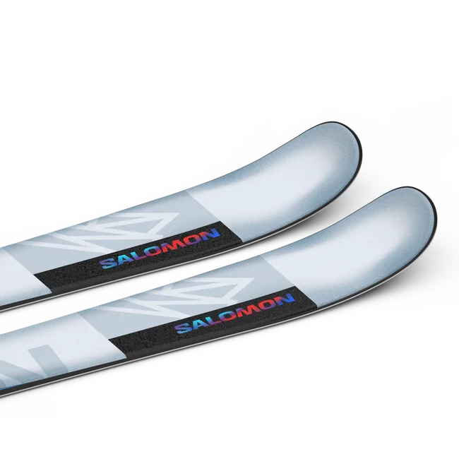 QST BLANK TEAM (and L6)  Junior - Freeride-Ski-Set für Kids IllusionBlue/PastelNeonBlue3/PoppyRed