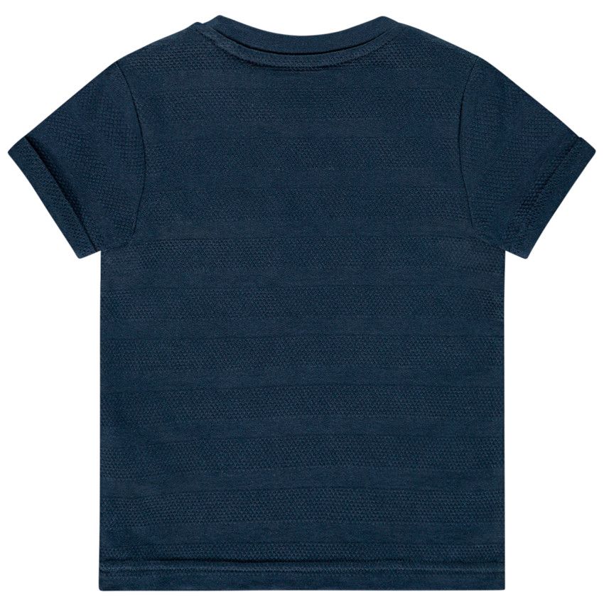 T-Shirt manches courtes pour bébé garçon - Bleu marine