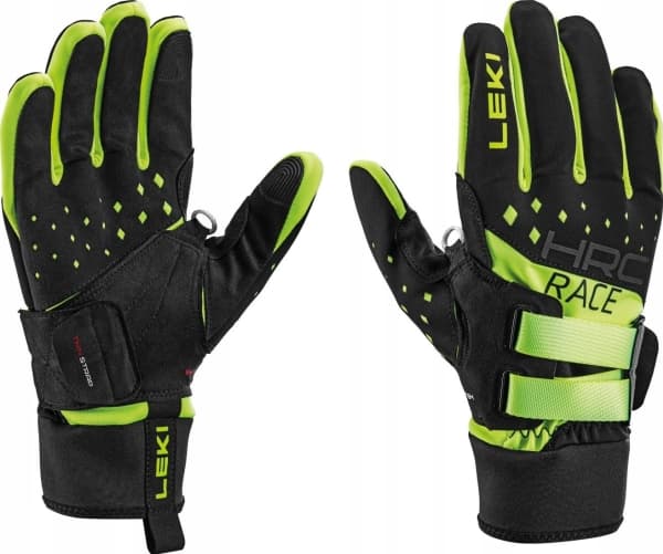Leki LEKI HANSKER HRC Race Shark gul 9.0