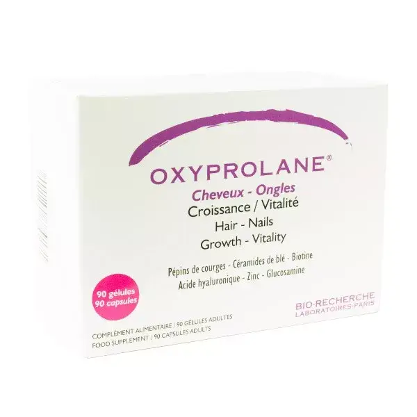 Oxyprolane para Cabelo e Unhas - 90 cápsulas