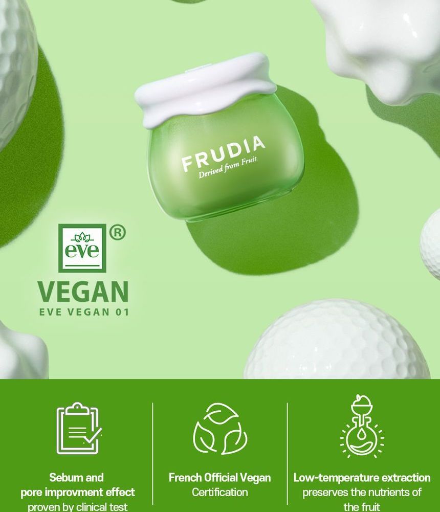 FRUDIA - Groene Druiven Poriën Controle Crème Mini