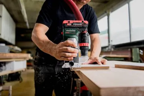 Metabo FMV 18 LTX BL 8, Fast base, Børstefri, Sort, Grøn, Rustfrit stål, Transparent, Plast, 29000 rpm, 6, 8 (5/16