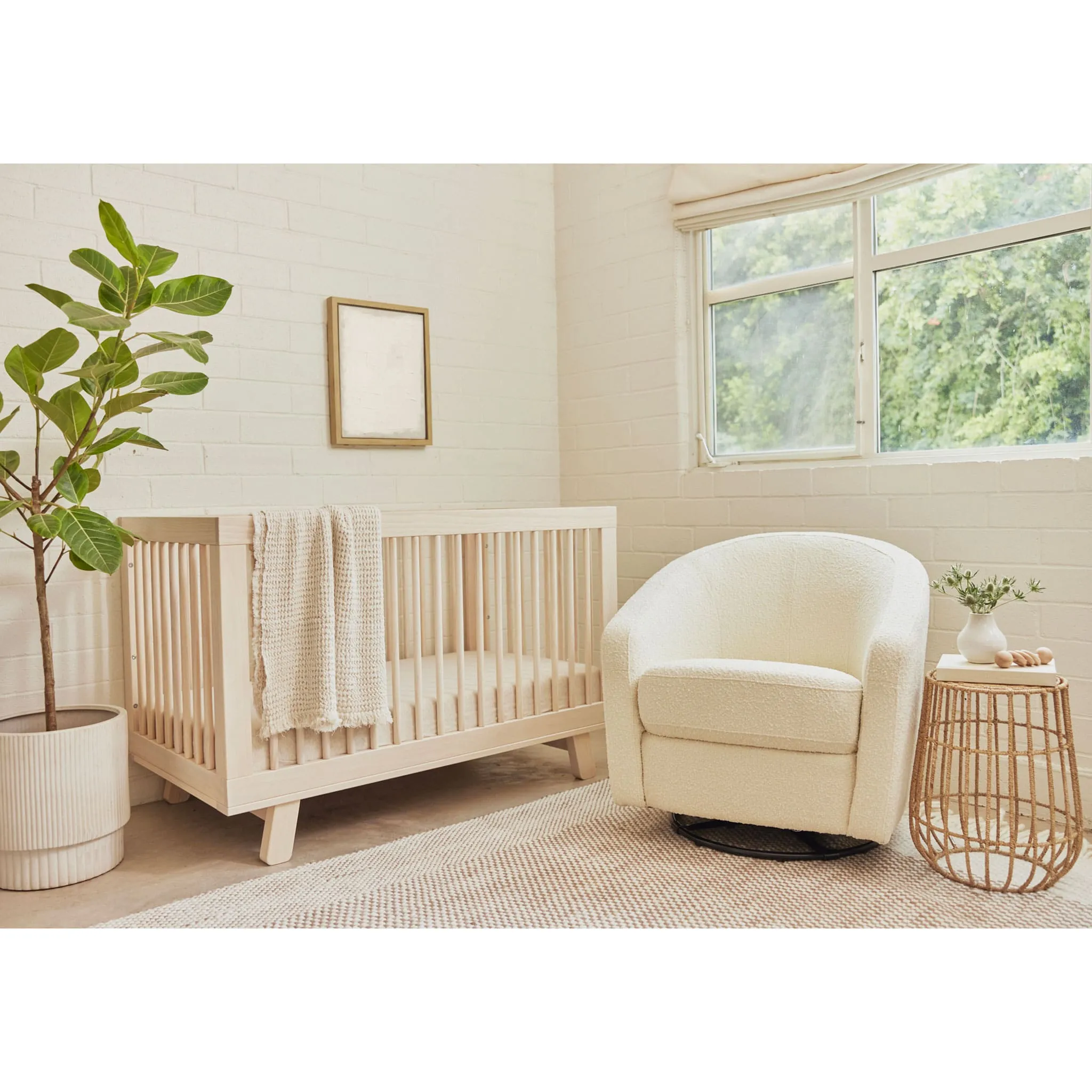 Babyletto Couchette Convertible 3 en 1 Hudson - Naturel Lavé