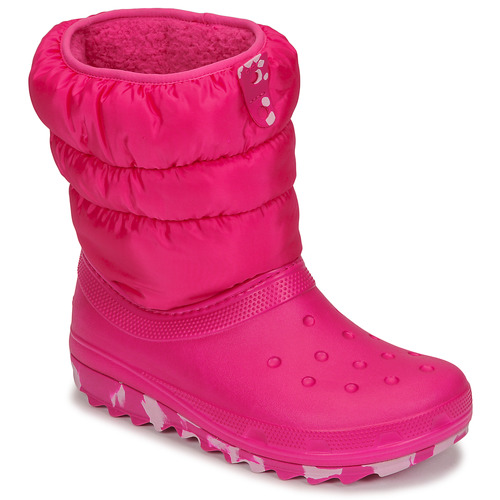Crocs - CLASSIC NEO PUFF BOOT K - Rose