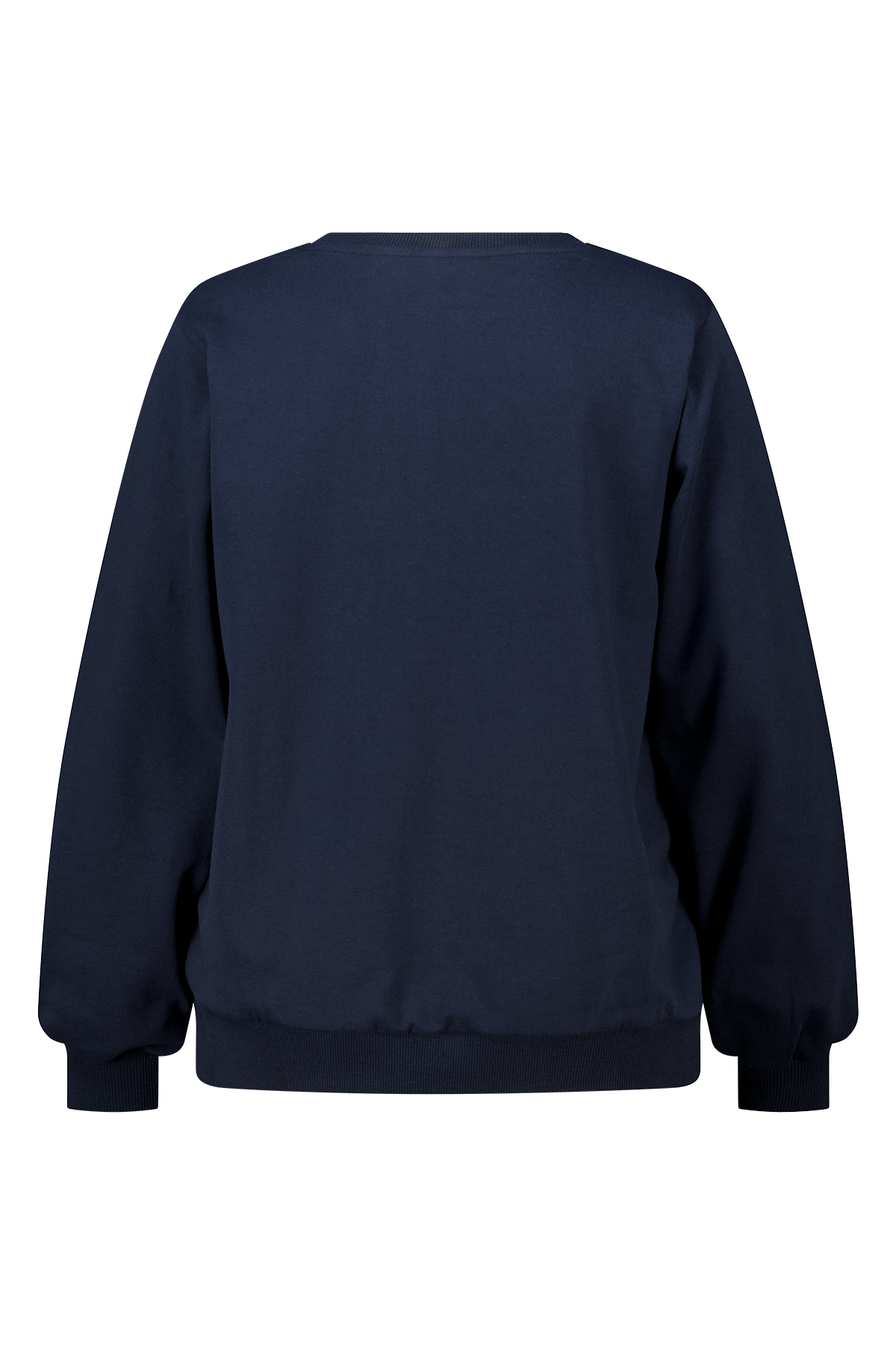 Sweater met print Navy blauw