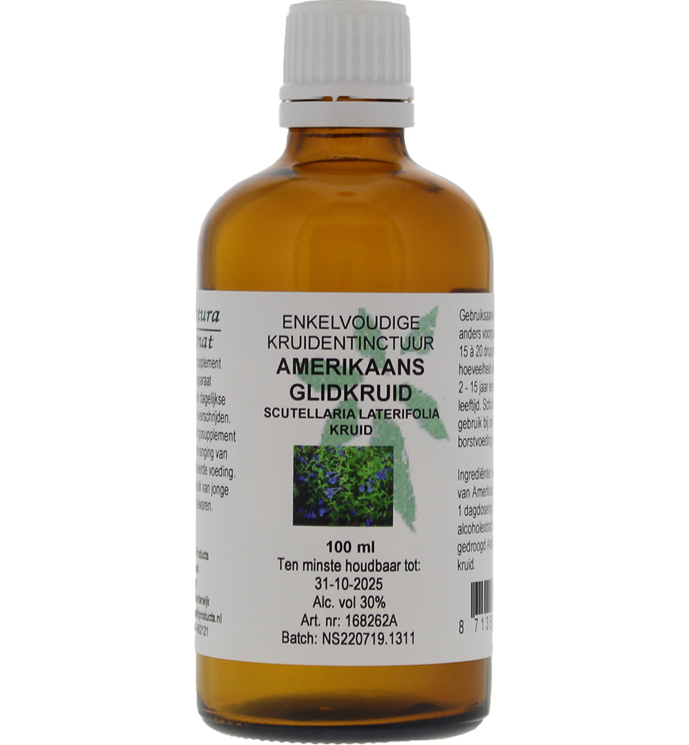 De Cruydhof Scutellaria / blauw glidkruid tinctuur (100 ml)