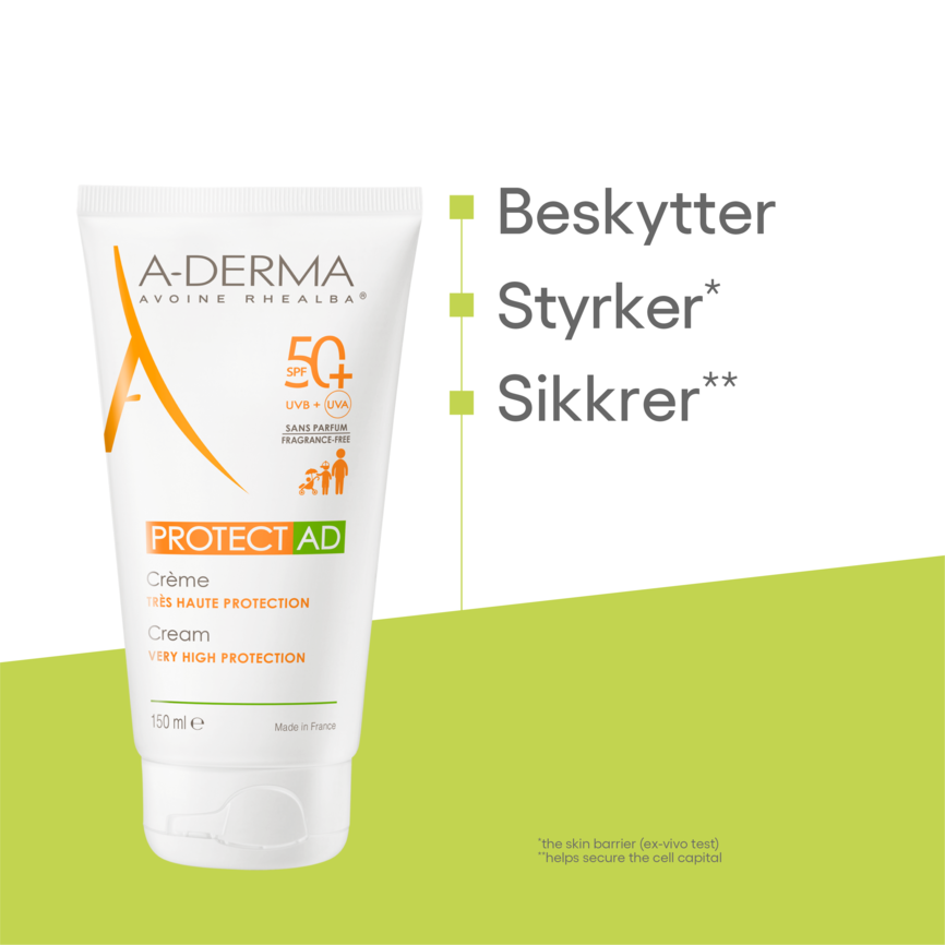 A-Derma Protect AD solkrem SPF50  150 ml