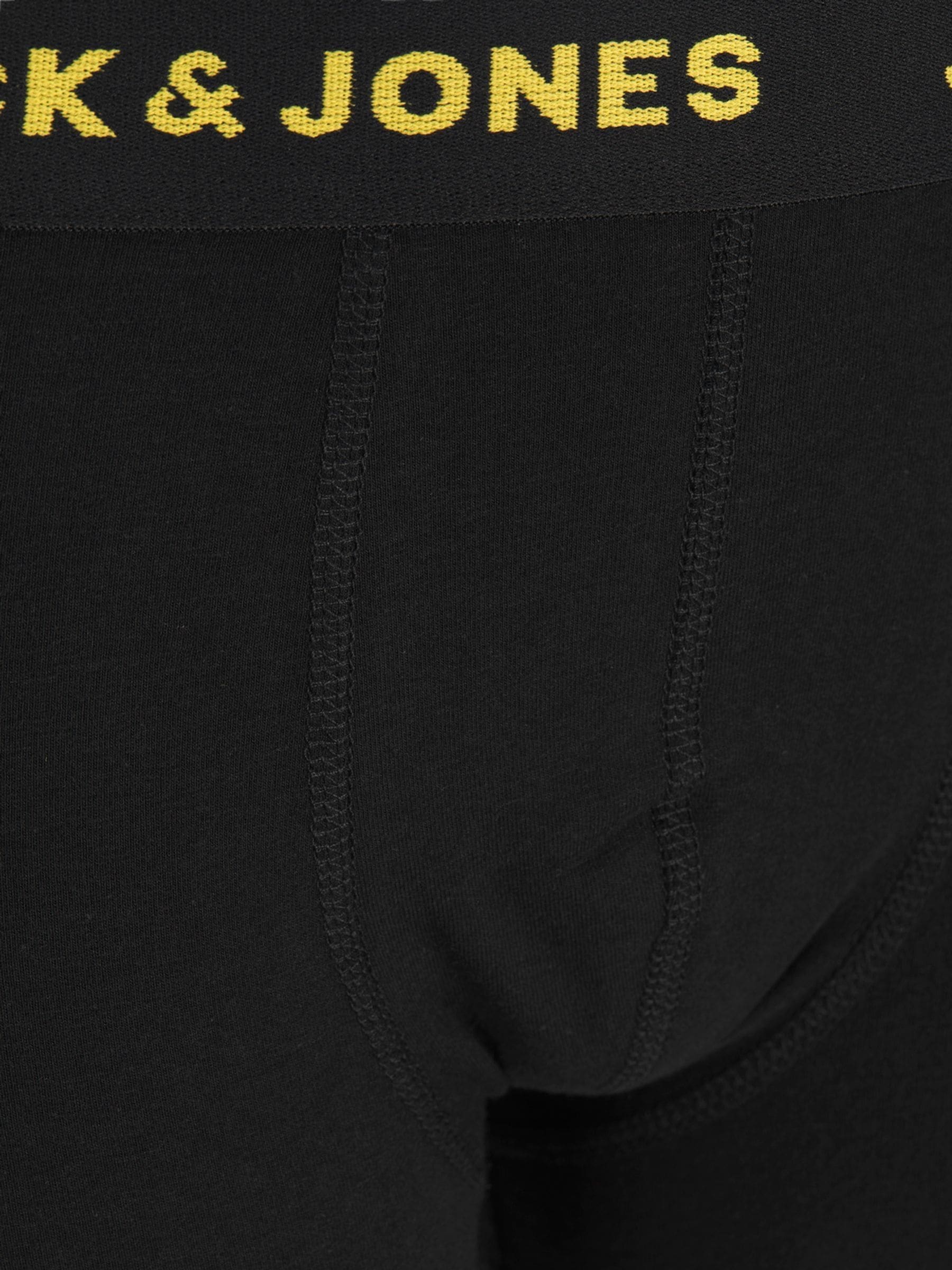 JACK & JONES Junior Logo Black Boxers 7 Pack