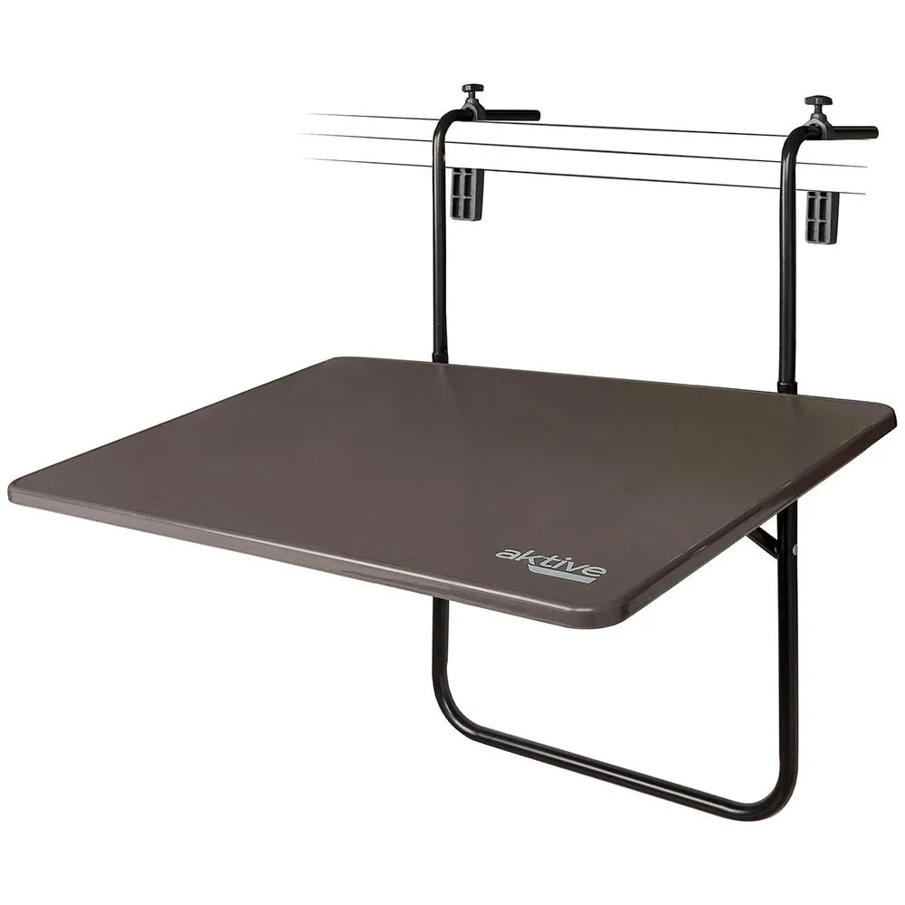Aktive Klappbarer und hängender Metalltisch für Balkon 60X40 cm