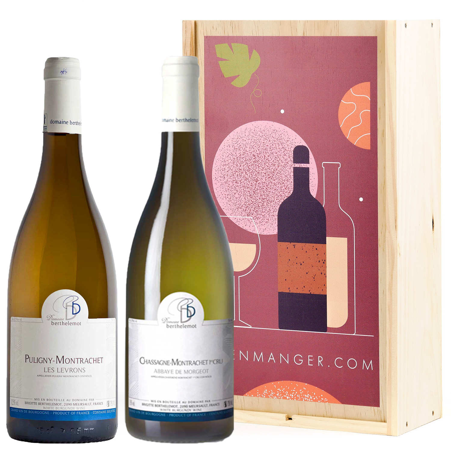Coffret 2 Bourgogne Blancs Montrachet