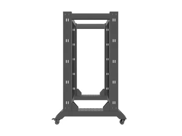 Lanberg - Rack åben ramme - sort - 22U - 19