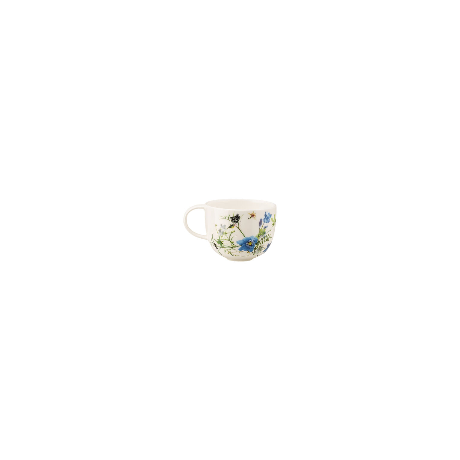 Brillance Bone China Fleurs des Alpes Espresso-Obertasse