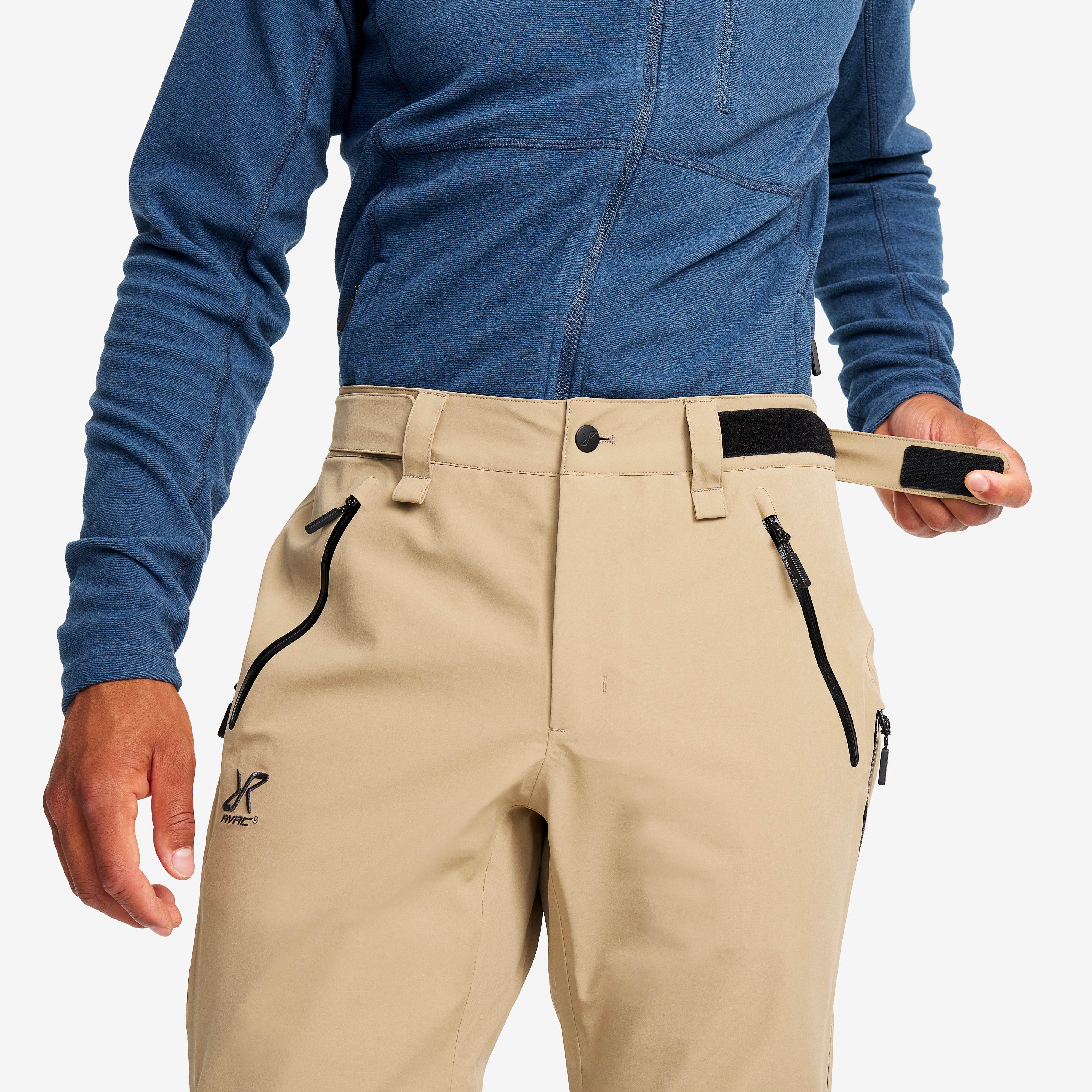 Cyclone Zip-up 3L Pants Herre Khaki